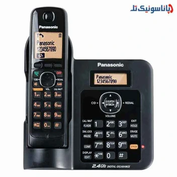 تصویر تلفن بی سیم پاناسونیک مدل KX-TG3811 ا Panasonic KX-TG3811 cordless phone Panasonic KX-TG3811 cordless phone