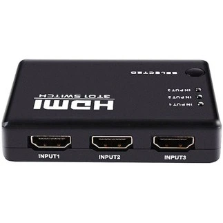 تصویر سوئیچ 3 پورت HDMI با ریموت کنترل وی نت V-SWHD1403 