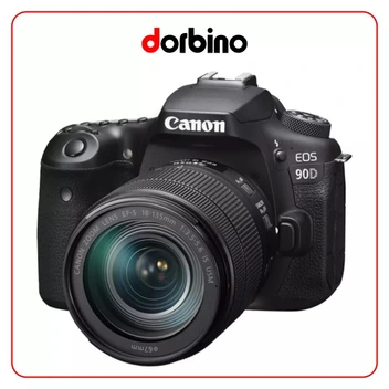 تصویر دوربین عکاسی کانن مدل EOS 90D DSLR رنگ مشکی همراه لنز135-18 ا Canon DSLR Camera [EOS 90D] with 18-135 is USM Lens | Built-in Wi-Fi, Bluetooth, DIGIC 8 Image Processor, 4K Video, Dual Pixel CMOS AF, and 3.0 Inch Vari-Angle Touch LCD Screen, Black Canon 90D 18-135 IS USM Canon DSLR Camera [EOS 90D] with 18-135 is USM Lens | Built-in Wi-Fi, Bluetooth, DIGIC 8 Image Processor, 4K Video, Dual Pixel CMOS AF, and 3.0 Inch Vari-Angle Touch LCD Screen, Black Canon 90D 18-135 IS USM