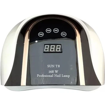 تصویر دستگاه لاک خشک کن سان سالنی و خانگی یو وی ال ای دی 268 وات SUN UV LED Nail Lamp T8 