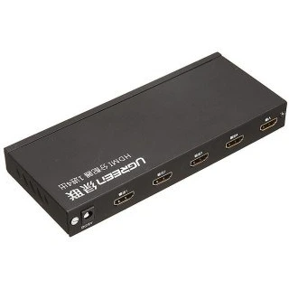تصویر اسپلیتر 1 به 4 HDMI یوگرین مدل 40202 ا Ugreen 40202 1x4 HDMI Splitter Ugreen 40202 1x4 HDMI Splitter