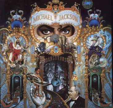 تصویر البوم فیزیکی مایکل جکسون ا Michael Jackson – Dangerous EU-II Michael Jackson – Dangerous EU-II