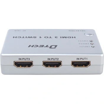 تصویر سوئیچ 1 به 3 HDMI دیتک مدل DT 7018 ا Dtech DT 7018 1x3 HDMI Switch Dtech DT 7018 1x3 HDMI Switch