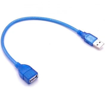 تصویر کابل افزایش طول USB2.0 انزو با طول 30 سانتی متر 