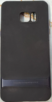 تصویر قاب گوشی Galaxy Note7 طرح راک اصلی مشکی کد677 