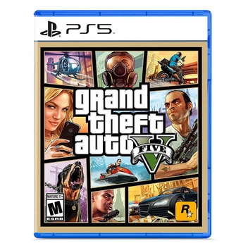 تصویر دیسک بازی GTA V مخصوص PS5 ا GTA V Disc Game For PS5 GTA V Disc Game For PS5