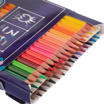 تصویر مدادرنگی 36 رنگ ام کیو جعبه مقوا ا MQ 36 Color Pencils MQ 36 Color Pencils