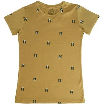 تصویر تی شرت آستین کوتاه زنانه  مدل OVS کد T 11 