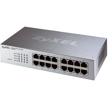 تصویر سوئیچ ۱۶ پورت غیرمدیریتی زایکسل مدل ای اس ۱۱۶ پی ا ZyXEL ES-116p 16-Port Desktop Ethernet Switch ZyXEL ES-116p 16-Port Desktop Ethernet Switch
