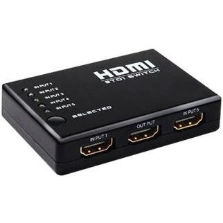 تصویر سوئیچ 5 پورت HDMI با ریموت کنترل وی نت V-SWHD1405 ا Wipro HDMI 5×1 Switch Wipro HDMI 5×1 Switch