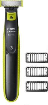 تصویر ماشین اصلاح فیلیپس Philips QP2520/30 – دارای 3 شانه برای اصلاح و 1 تیغه جایگزین – سبز ا philips qp2520 30 shaver green philips qp2520 30 shaver green