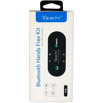 تصویر گیرنده بلوتوث Verity BT 105 ا Verity BT 105 bluetooth hands free kit Verity BT 105 bluetooth hands free kit