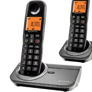 تصویر تلفن بی سیم آلکاتل مدل Sigma 260 Dou ا Alcatel Sigma 260 Duo Cordless Phone Alcatel Sigma 260 Duo Cordless Phone