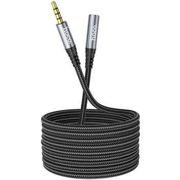 تصویر کابل افزایش طول AUX دو متری هوکو Hoco Audio extension cable 3.5mm male to female UPA20 