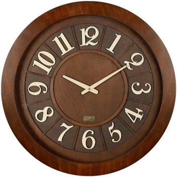 تصویر ساعت دیواری چوبی لوتوس مدل RYE-W9832 