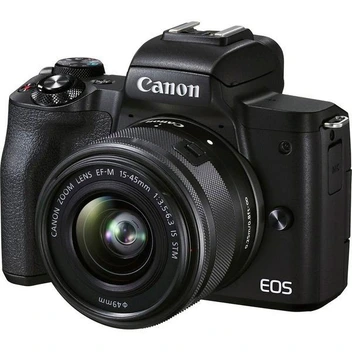 تصویر دوربین عکاسی کانن Canon M50 Mark II ا Canon EOS M50 Mark II kit Digital Camera With 15-45mm f/3.5-6.3 IS STM Canon EOS M50 Mark II kit Digital Camera With 15-45mm f/3.5-6.3 IS STM