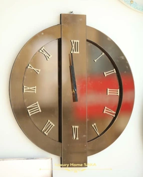 تصویر ساعت آینه ای مدل ویولت ا Violet model mirror clock Violet model mirror clock