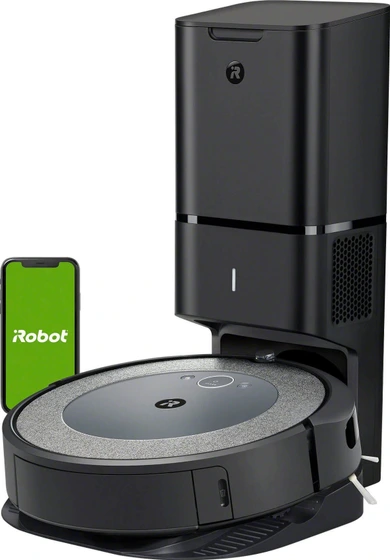 تصویر جارو برقی روباتیک  آیروبوت ارسال از ترکیه / ربات جاروبرقی Roomba I3+ با ایستگاه زباله هوشمند ا Roomba I3+ Akıllı Çöp Istasyonlu Robot Süpürge Roomba I3+ Akıllı Çöp Istasyonlu Robot Süpürge