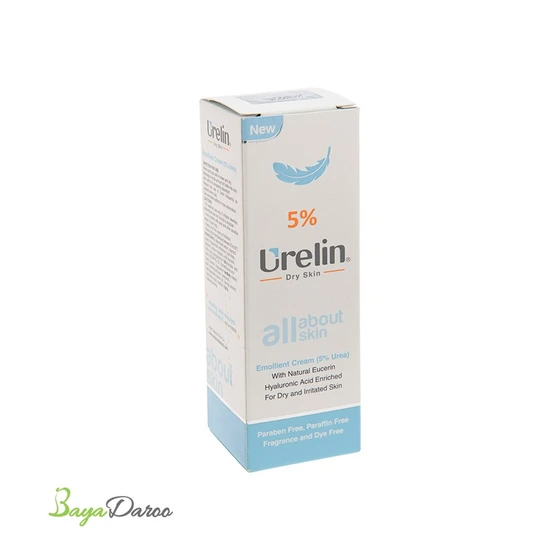 تصویر کرم اورلین 5 درصد ا Urelin Emollient Cream 5% Urea Urelin Emollient Cream 5% Urea