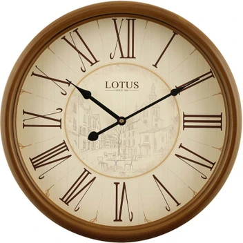 تصویر ساعت دیواری چوبی لوتوس مدل W 359 