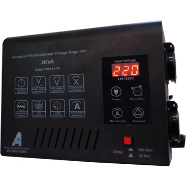 تصویر تنظیم کننده ولتاژ برق شهر(استابلایزر) هوشمند 2KVA - مدل STAB-2200 