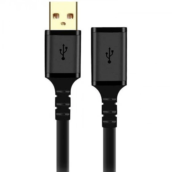 تصویر کابل افزایش طول USB کی نت پلاس KP-C4013 طول 150 سانتی متر ا KP- C4013 USB2.0 AM to AF Cable Plus Series 1.5M KP- C4013 USB2.0 AM to AF Cable Plus Series 1.5M