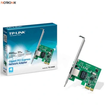 تصویر کارت شبکه تی پی لینک تی جی-3468 ا TP-LINK TG-3468 Gigabit PCI Express Network Adapter TP-LINK TG-3468 Gigabit PCI Express Network Adapter