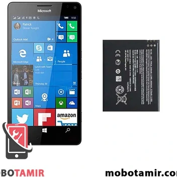 تصویر باتری مایکروسافت لومیا Microsoft Lumia 950 XL مدل BV-T4D ا battery Microsoft Lumia 950 XL model BV-T4D battery Microsoft Lumia 950 XL model BV-T4D
