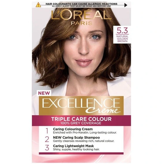 تصویر کیت رنگ موی لورال پاریس مدل Excellence شماره 5.3 