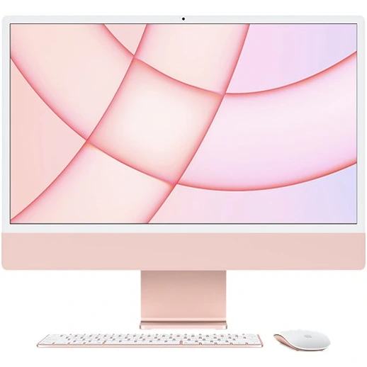 تصویر کامپیوتر همه کاره 24 اینچی اپل مدل iMac M1 2021 - 8GB - 512GB - 8-Core GPU 