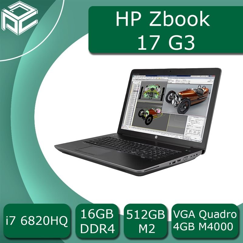 PC/タブレット ノートPC خرید و قیمت لپ تاپ اچ پی 17.3 اینچ ZBook 17 G3 Core i7-6820HQ FULL 