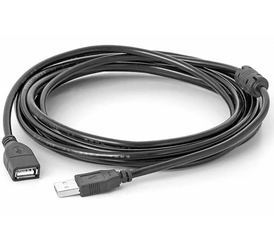 تصویر کابل افزایش طول USB 2.0 ام دابلیو نت طول 5 متر ا MW-Net extension cable 5M MW-Net extension cable 5M