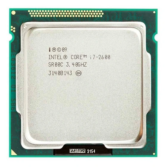 تصویر پردازنده اینتل Intel Core i7-2600 Tray CPU ا Intel Sandy Bridge Core i7-2600 Tray CPU Intel Sandy Bridge Core i7-2600 Tray CPU