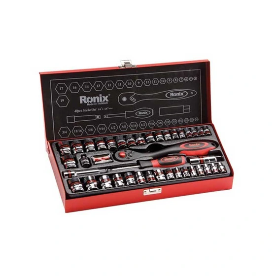 تصویر مجموعه 40 عددی آچار بکس رونیکس مدل RH2640 ا Ronix RH2640 40Pcs Socket Wrench Set Ronix RH2640 40Pcs Socket Wrench Set
