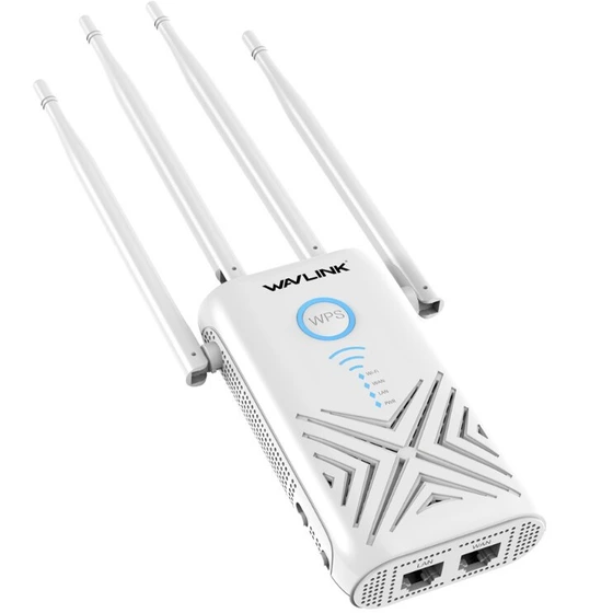 تصویر اکسس پوینت و تقویت کننده wifi واولینک Wavlink WL-WN579X3 AC1200 dual-band Wi-Fi Range Extender 