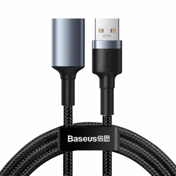 تصویر کابل افزایش طول یو اس بی بیسوس Baseus Cafule USB 3.0 Male to Female Cable 1m 