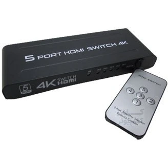 تصویر سوئیچ 5 پورت P-NET HDMI مدل 4K501 کیفیت 4K 