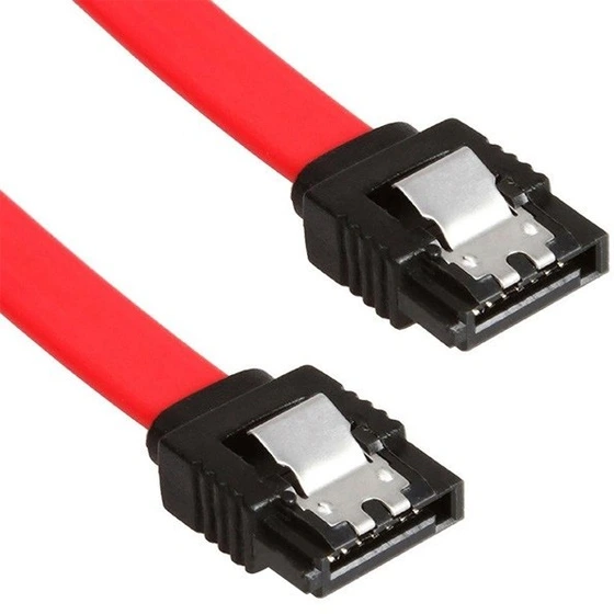 تصویر کابل دیتا ساتا قفل دار مدل ۰۰۱ ا SATA Data Cable SATA Data Cable