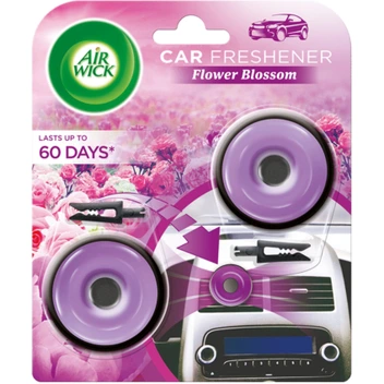 تصویر خوشبو کننده و از بین برنده بوی نامطبوع ماشین ایرویک قابل استفاده تا 60 روز رایحه شکوفه گل 