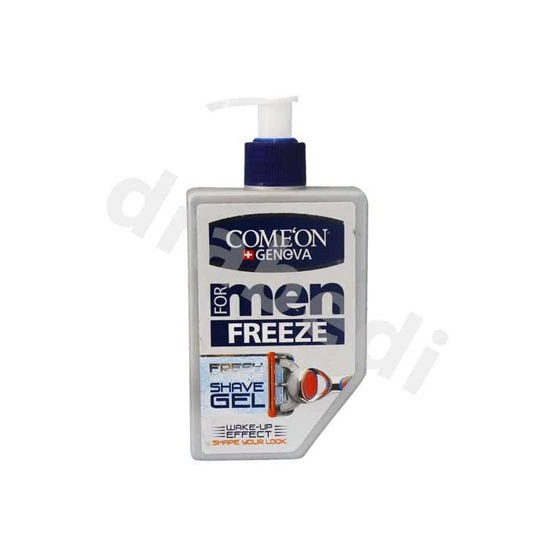 تصویر ژل اصلاح آقایان فریز کامان ا Freeze Shave Gel For Men Come On Freeze Shave Gel For Men Come On