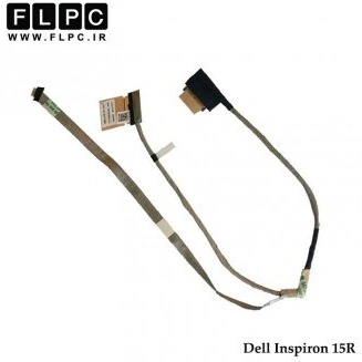 تصویر فلت تصویر لپ تاپ دل Dell Inspiron 15R Laptop Screen Cable _DC01001N400-Touch 