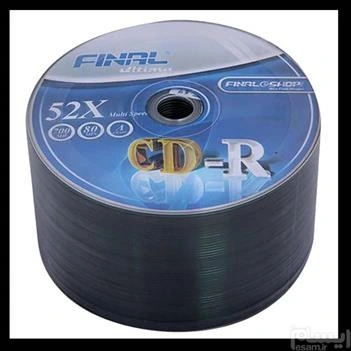 تصویر سی دی خام فینال بسته 50 عددی ا CD-R Packs of 50 CD-R Packs of 50