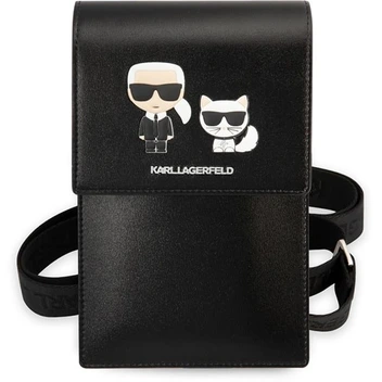 تصویر کیف چرمی رودوشی سی جی موبایل طرح کارل و گربه CG Mobile Cat & Karl Lagerfeld Leather Bag 