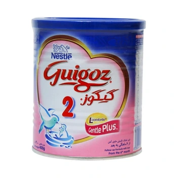 تصویر شیر خشک گیگوز 2 نستله مناسب شیرخوران 6 ماهگی به بعد 400 گرم ا Nestle Guigoz Milk Powder Nestle Guigoz Milk Powder