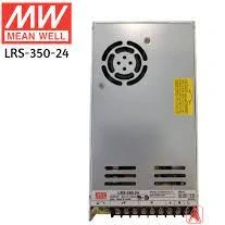 تصویر منبع تغذیه کف خواب 24 ولت 14.6 آمپر MeanWell مدل LRS-350-24 