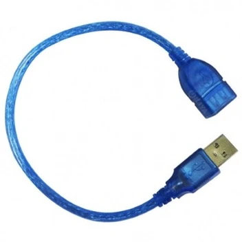 تصویر کابل افزایش طول USB2.0  طول 30 سانتی متر 