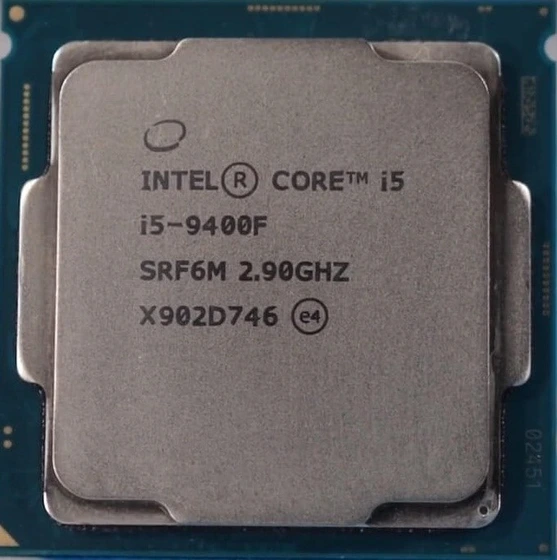 تصویر پردازنده مرکزی اینتل سری Coffee Lake مدل Core i5 9400F به همراه جعبه ا Intel Coffee Lake Core i5 9400F CPU Intel Coffee Lake Core i5 9400F CPU