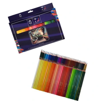 تصویر مدادرنگی 72 رنگ ام کیو ا MQ 72 Color Pencils MQ 72 Color Pencils