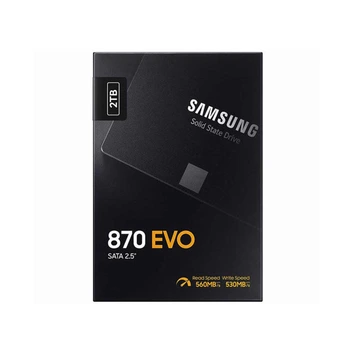 تصویر حافظه SSD اینترنال سامسونگ مدل MZ-77E2T0 ظرفیت 2 ترابایت ا Samsung 870EVO Internal SSD Drive 2TB Samsung 870EVO Internal SSD Drive 2TB