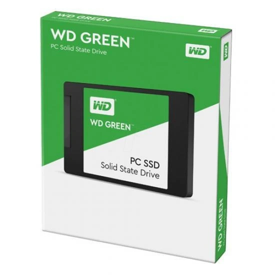 تصویر حافظه SSD وسترن دیجیتال مدل GREEN WDS240G1G0A  ظرفیت 240 گیگابایت ا Western Digital GREEN WDS240G1G0A SSD Drive - 240GB Western Digital GREEN WDS240G1G0A SSD Drive - 240GB